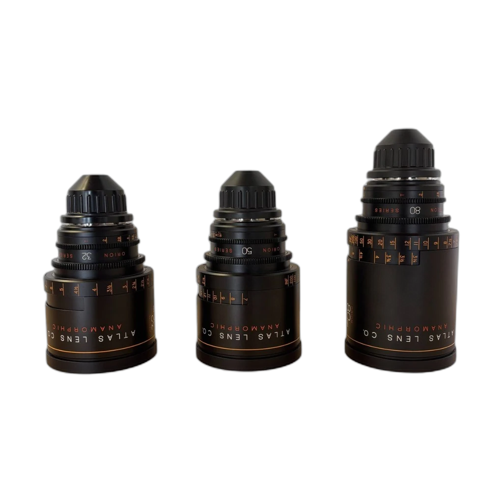 Atlas Lens Co. Orion Anamorphic Set B (32,50,80mm) 2