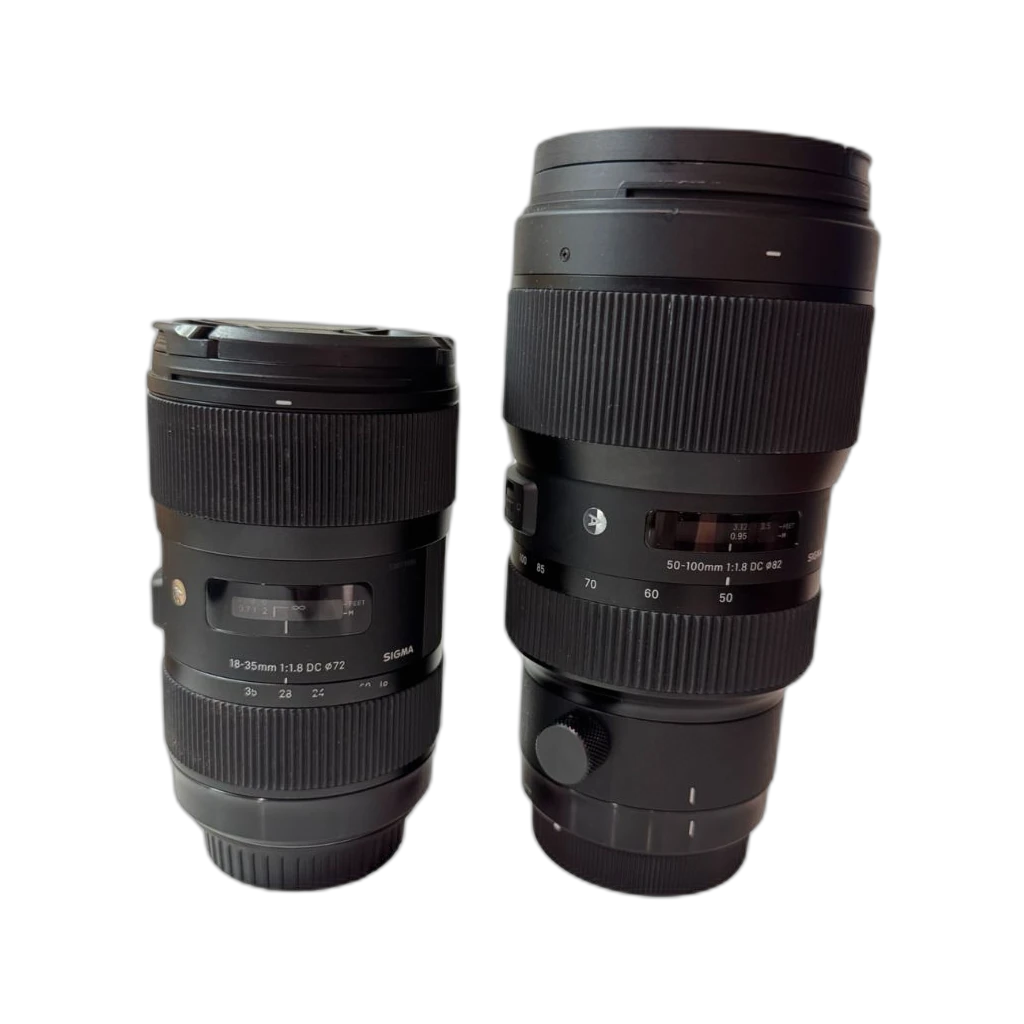 Sigma Sigma 18-35mm + 50-100mm T2.0 EF Mount