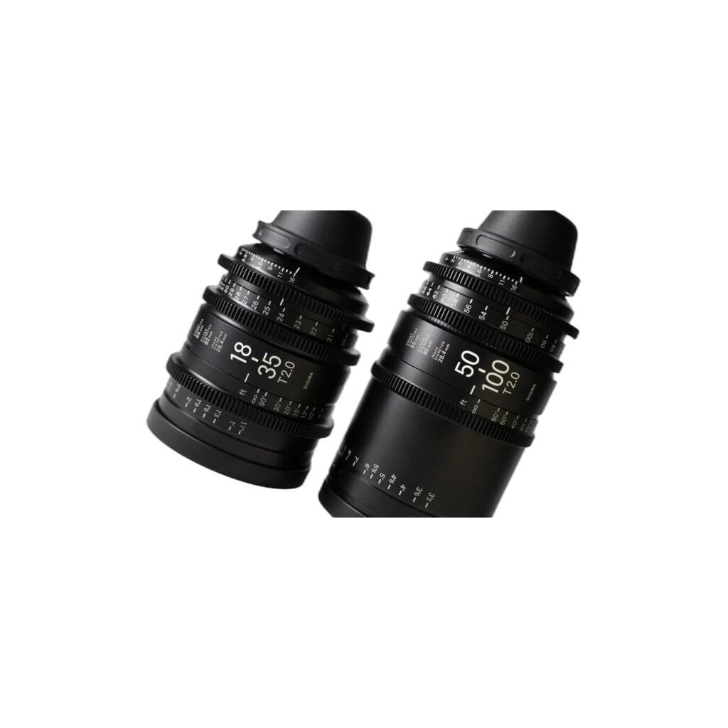Sigma Cine 18-35mm T2 + 50-100mm T2 (EF Mount) 3