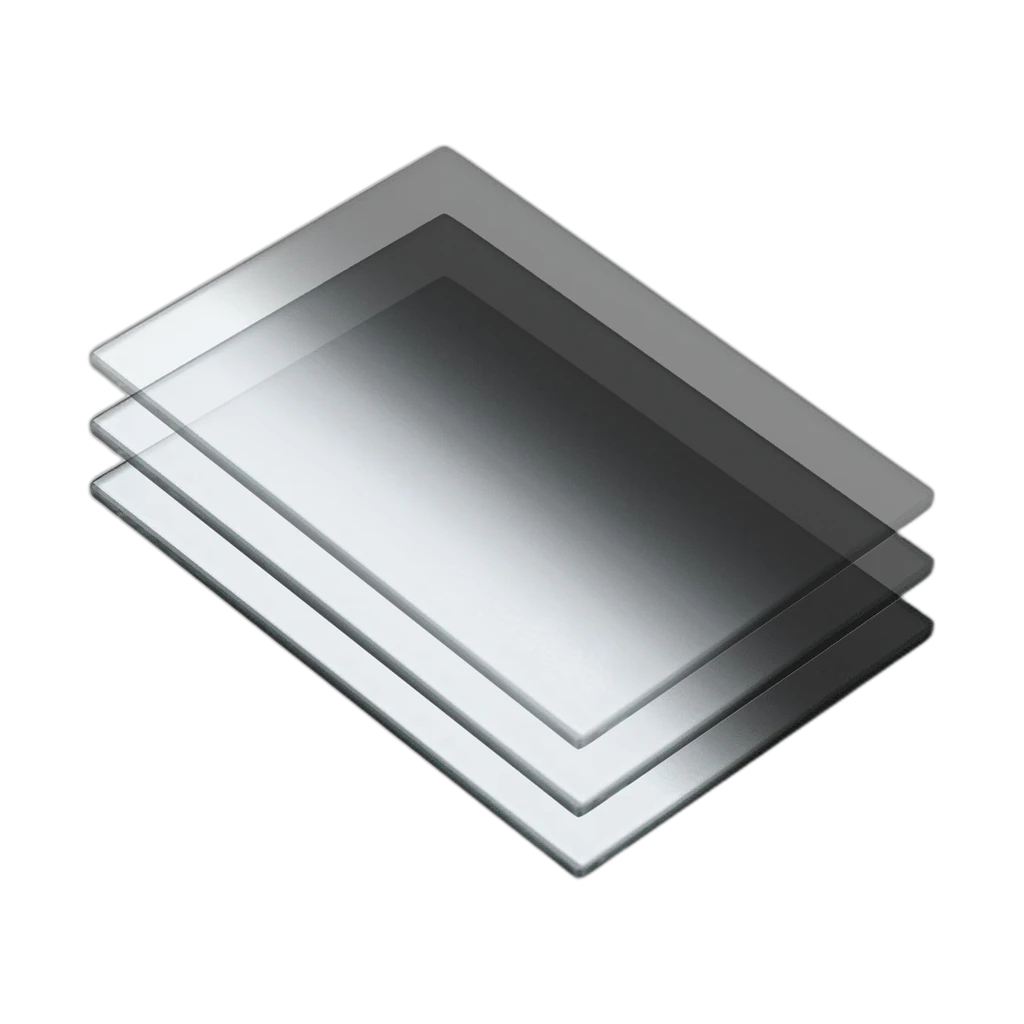 Tiffen 4X5.65 Clear/ND 0.9 Soft-Edge Graduated Filter 3