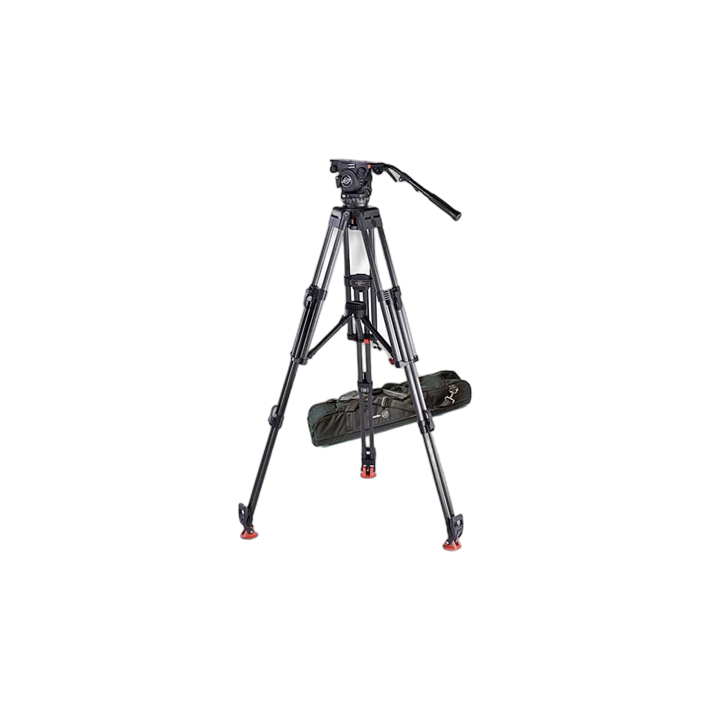 Sachtler Studio II 7+7 (150mm Bowl, 50Kg Payload) with Hi-Hat 3