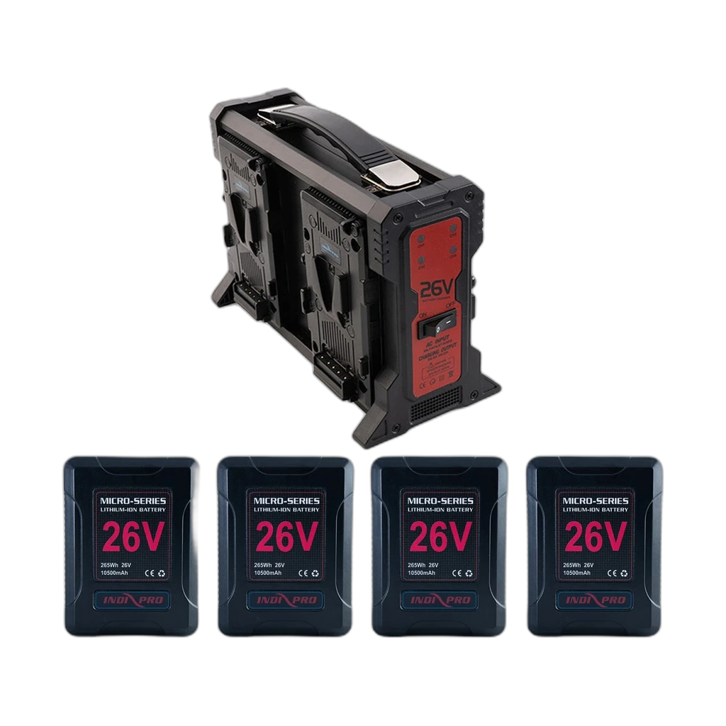 Shape 4X Shape V-Mount 270W + Quad Charger