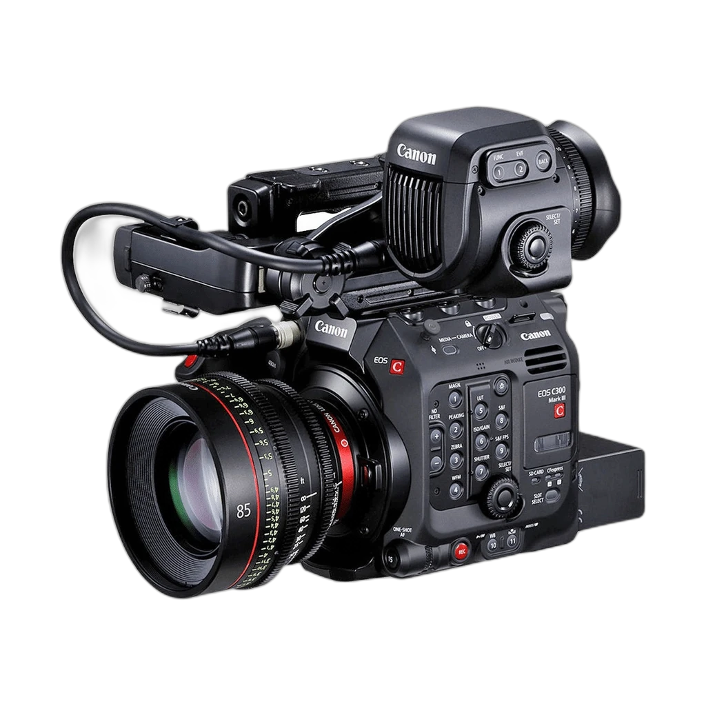 Canon EOS C300 Mark III 4K Cinema Camera 3