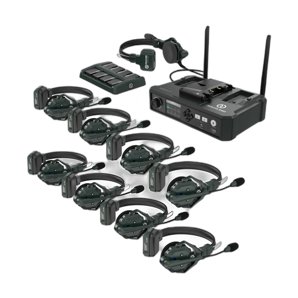 Hollyland Solidcom C1 Pro-8S Full-Duplex Wireless Intercom (8 Headsets) 2