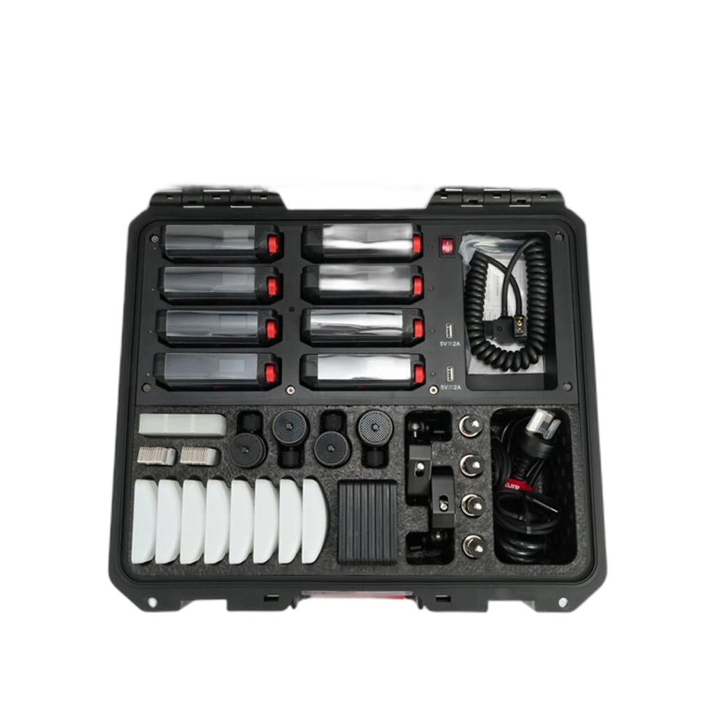 Aputure Mc Pro RGBWW LED Mini Light (8-Pack Production Kit) 2