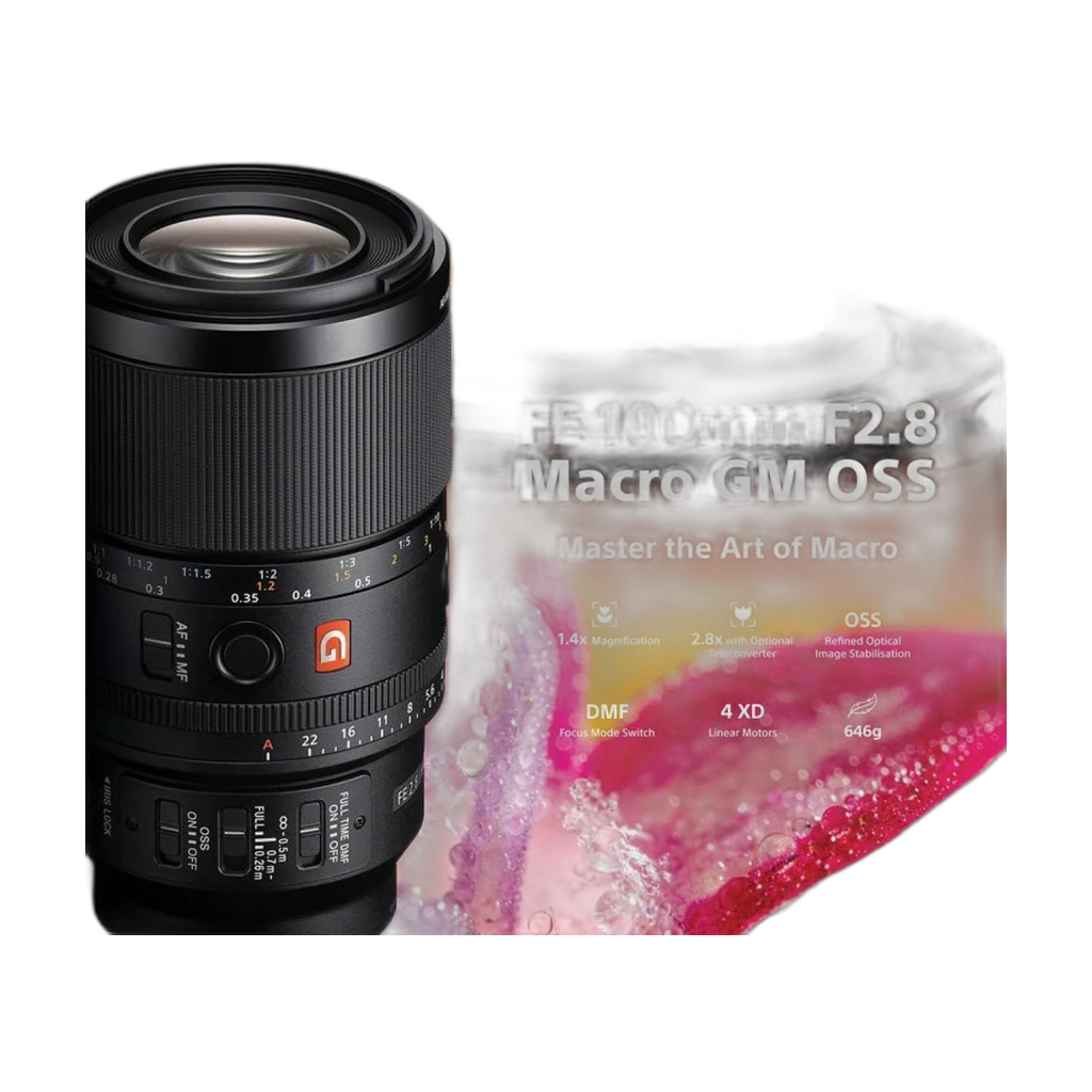 Sony FE 100mm f/2.8 Macro GM Lens 3