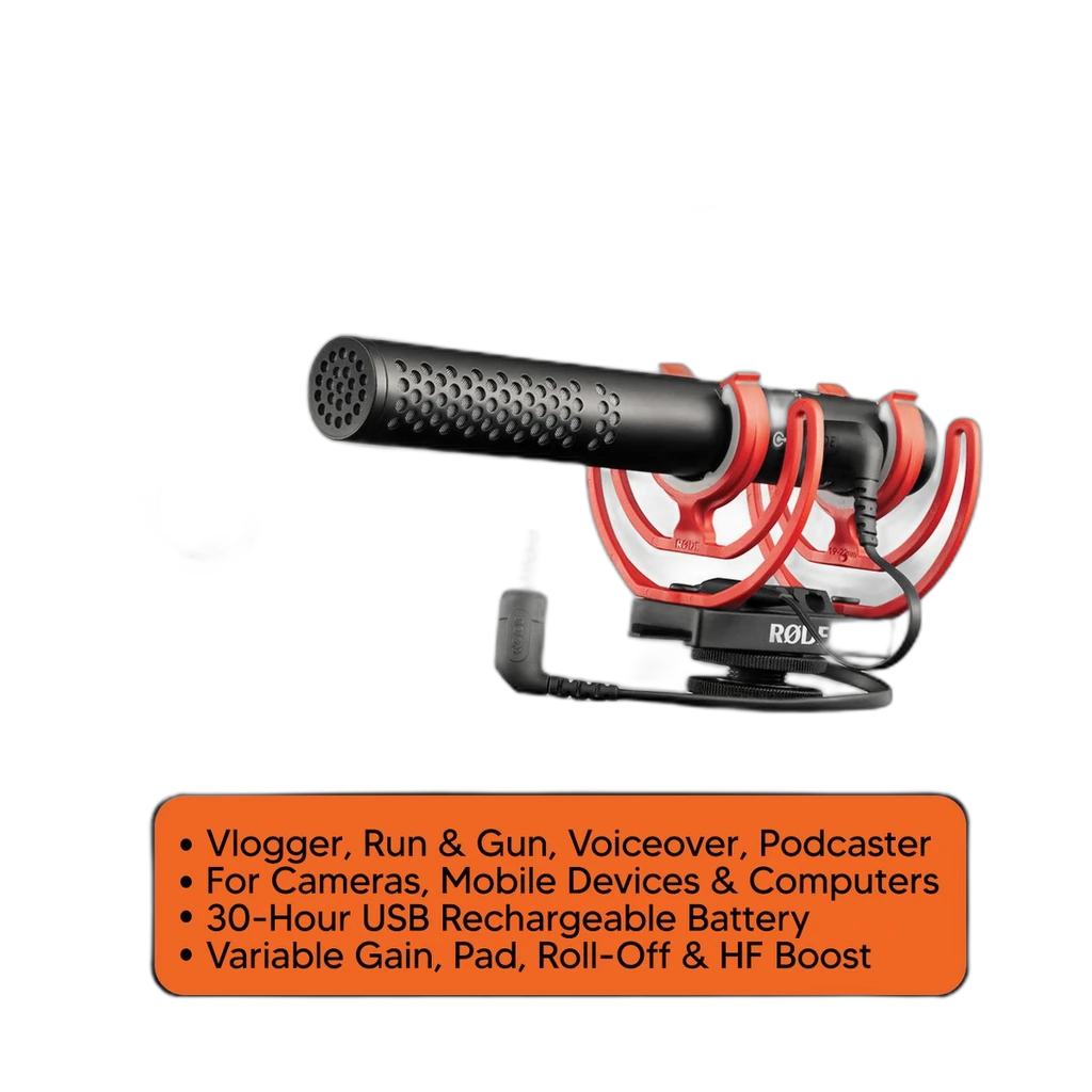 RØDE Videomic Ntg Hybrid Analog/USB Camera 3
