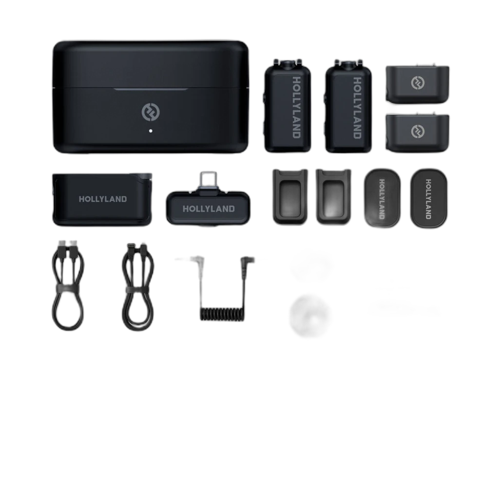 Hollyland Lark Max 2 Combo 2-Person Wireless Microphone System for Cameras and Mobile 3