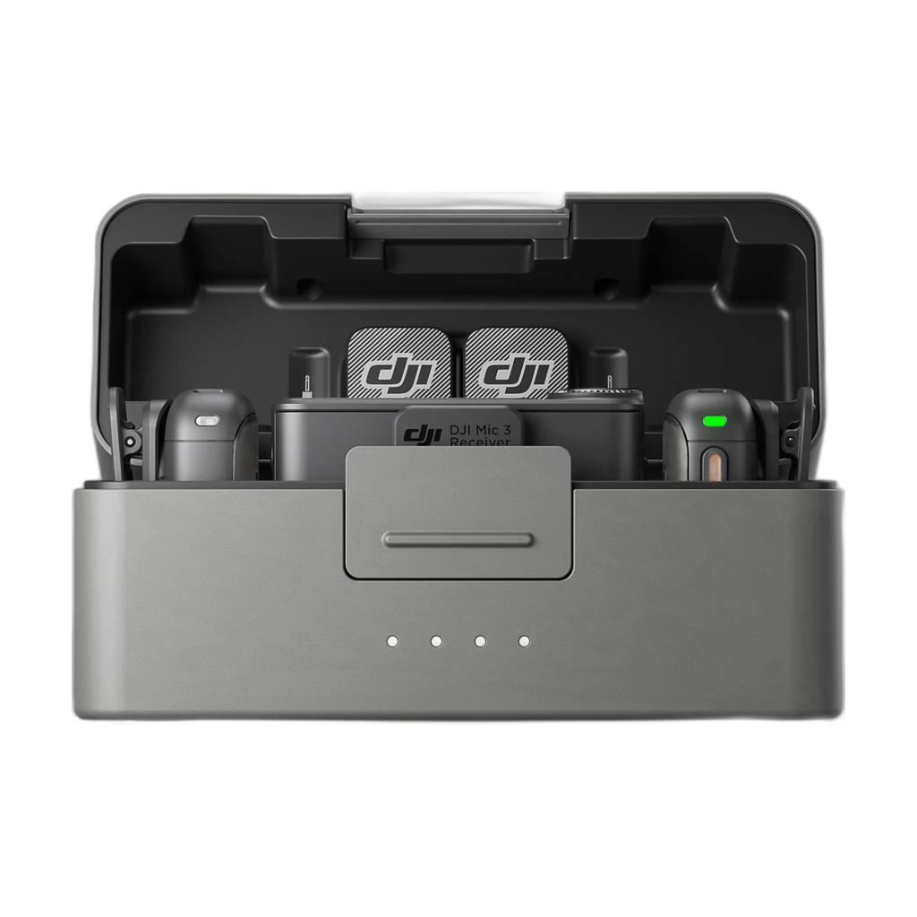 DJI Mic 3 2-Person Compact Wireless Microphone System/Recorder for Camera 2