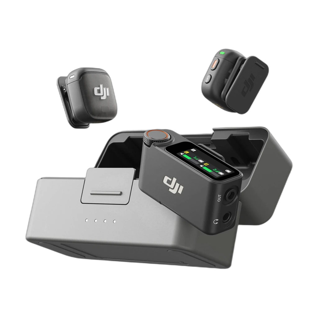 DJI Mic 3 2-Person Compact Wireless Microphone System/Recorder for Camera 3