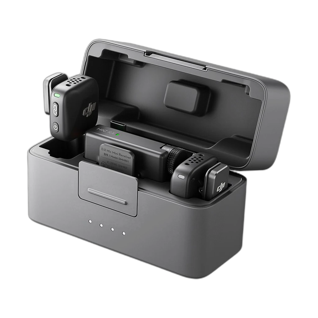 DJI Mic Mini 2-Person Compact Wireless Microphone System for Camera & Smartphone 2