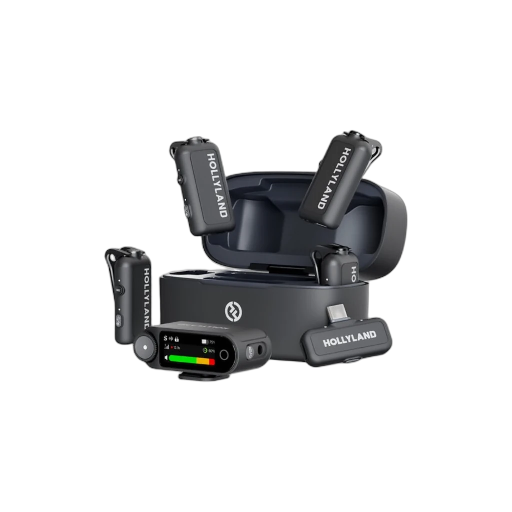 Hollyland Lark Max 2 Combo 4-Person Wireless Microphone System for Cameras and Mobile Devices 2