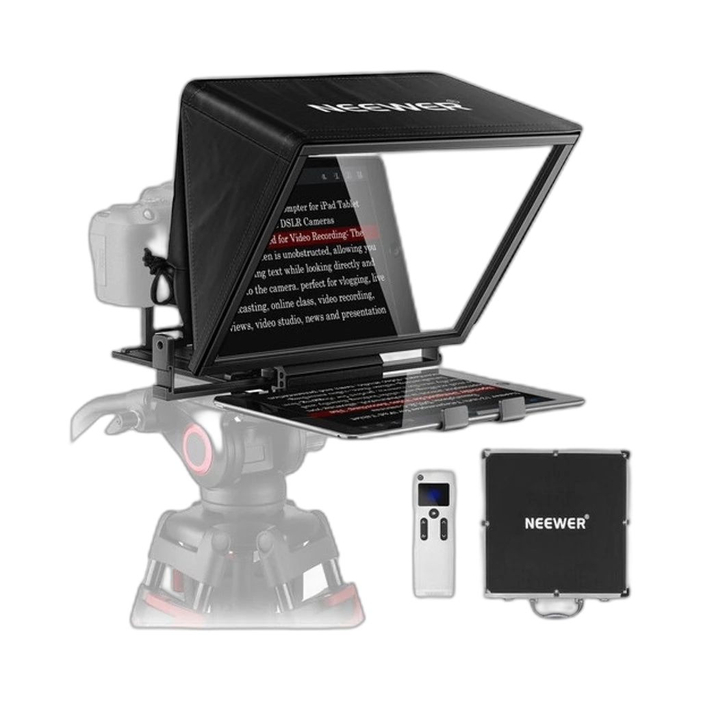 Neewer Neewer X14 Aluminum Teleprompter with Remote & Carry Case