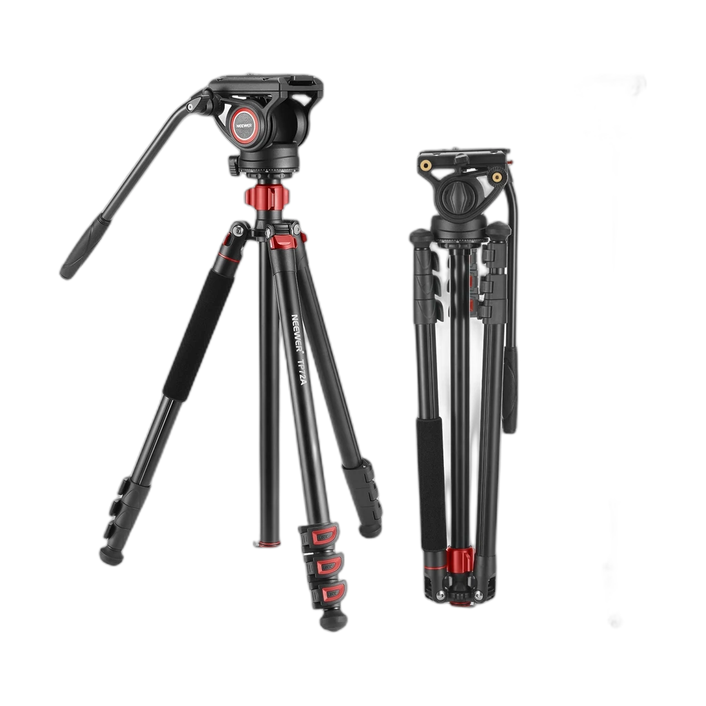 Neewer Neewer Tp72A Fluid Head Video Tripod & Monopod System