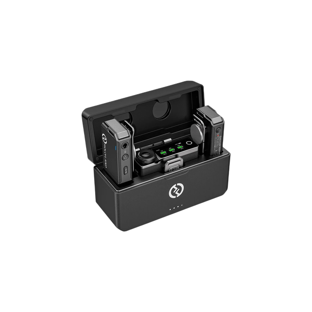 Hollyland Hollyland Lark Max Duo 2-Person Wireless Microphone System (2.4 Ghz, Black)