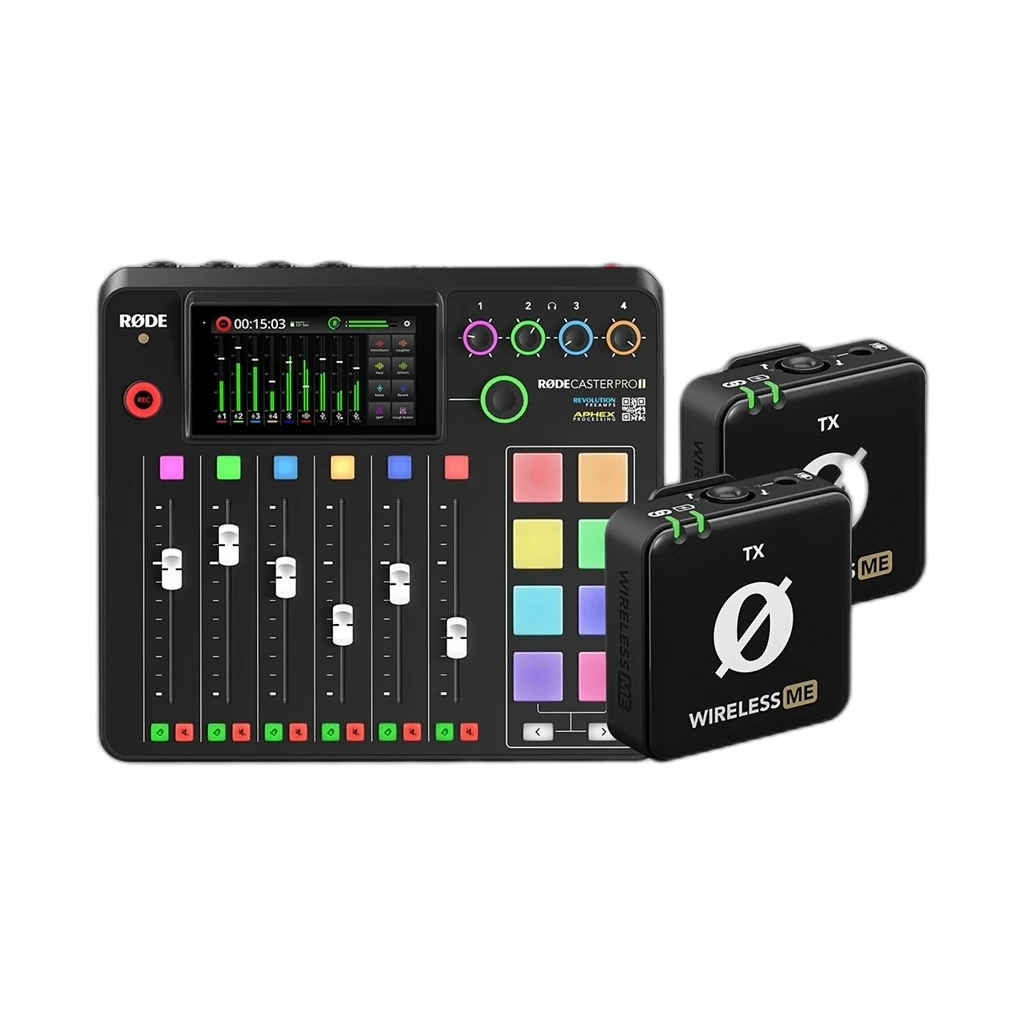 RØDE Rodecaster Pro II Integrated Audio Production Studio (Black) 3