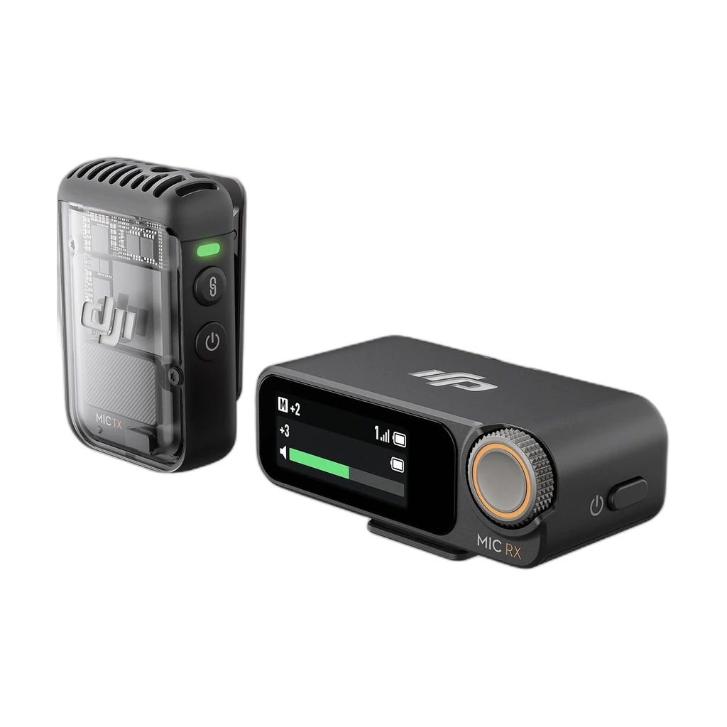 DJI Mic 2 Compact Digital Wireless Microphone System/Recorder for Camera & Smartphone (2.4 Ghz) 3