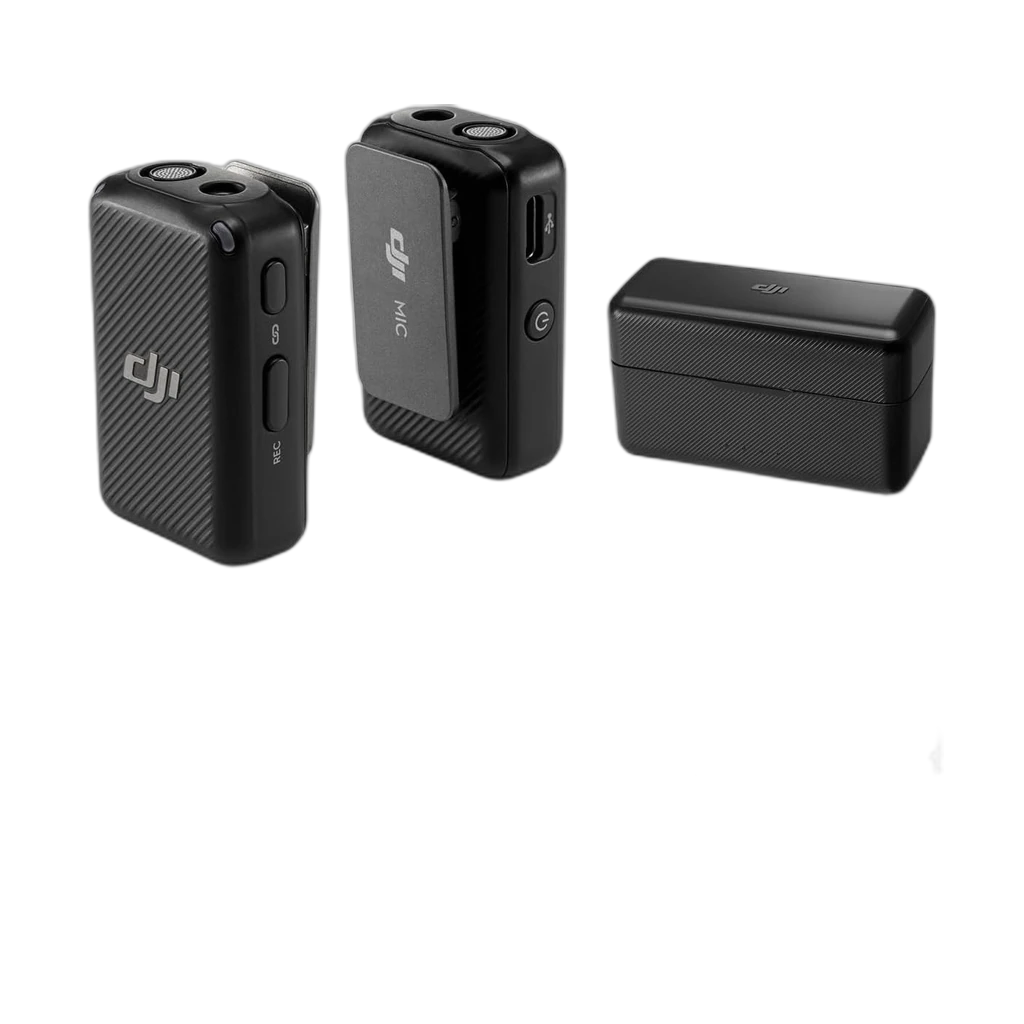 DJI DJI Mic 2 2-Person Compact Digital Wireless Microphone System/Recorder for Camera & Smartphone (2.4 Ghz)