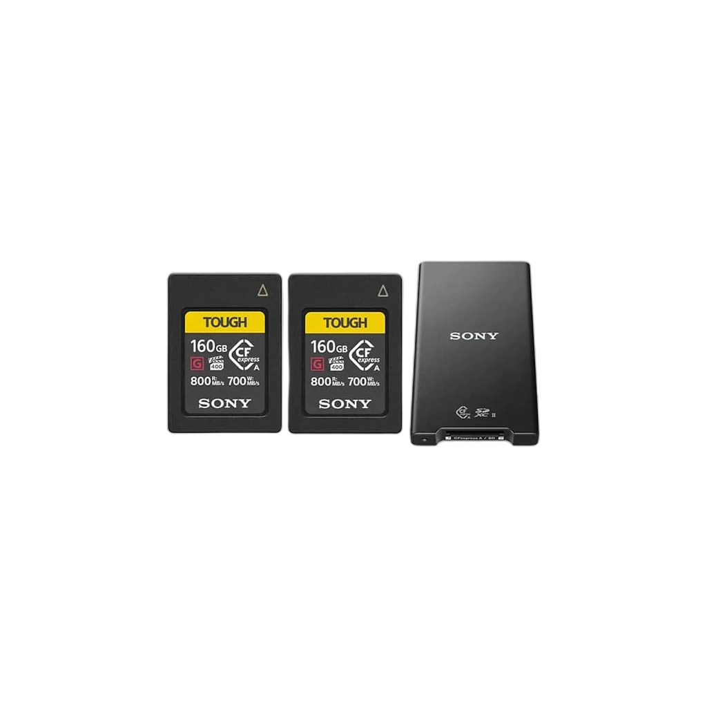 Sony CFexpress Type a Memory Card 160Gb + Reader 2