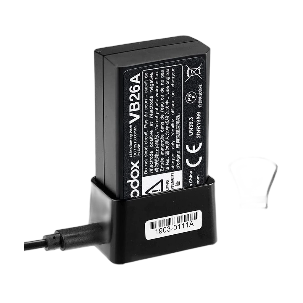 Battery for Godox V1 with Charger 2