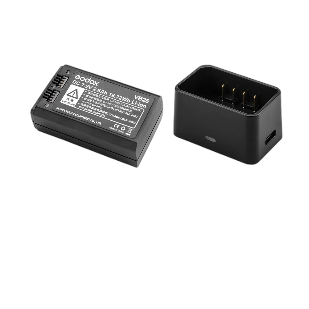 Battery for Godox V1 with Charger 3
