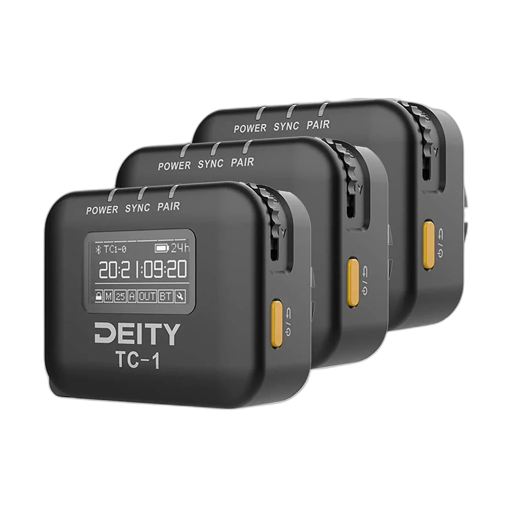 Deity Deity Microphones Tc-1 Wireless Timecode Generator Box 3-Pack Kit