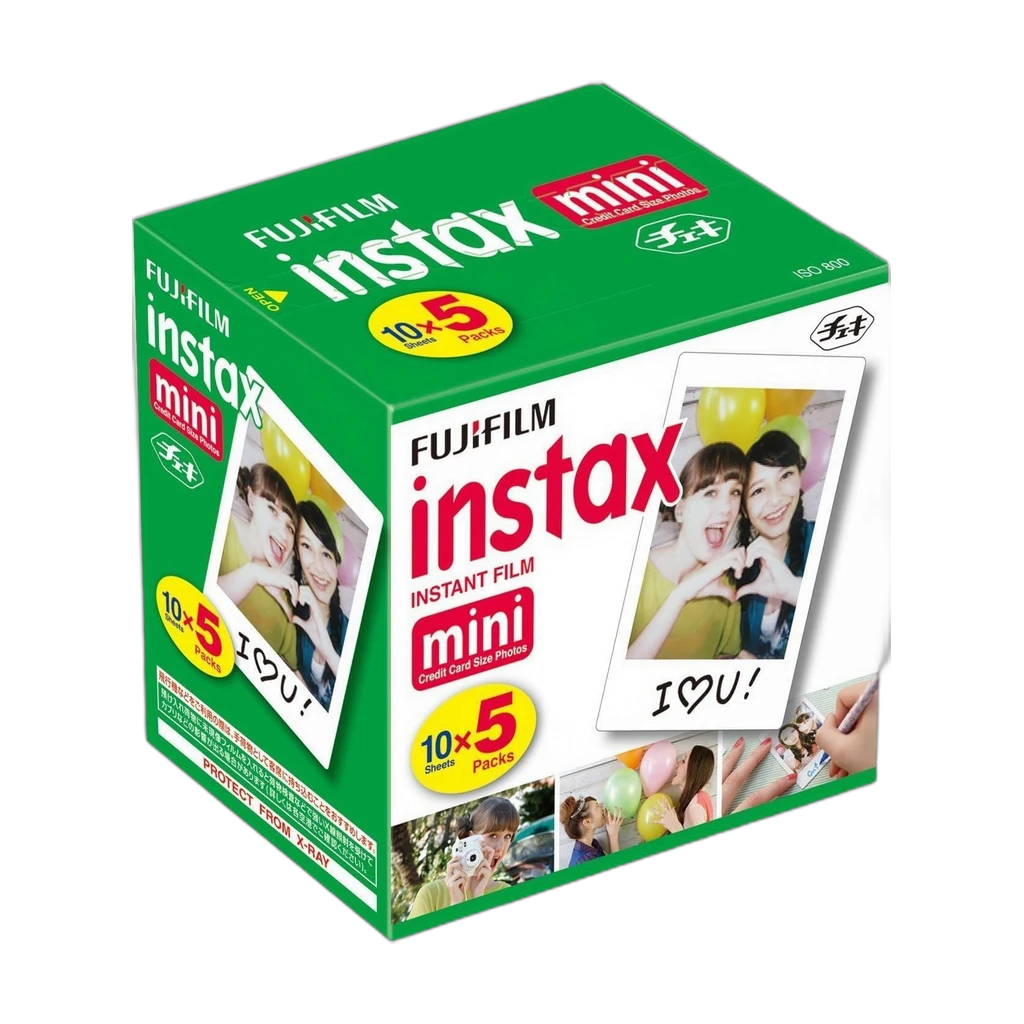 Fuji Instax Mini Instant Camera with 10 Papers 3