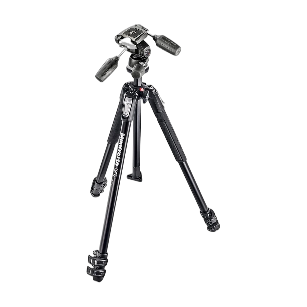 Manfrotto Manfrotto 190X Aluminum Tripod Incl. 804Rc2 Mkii Head