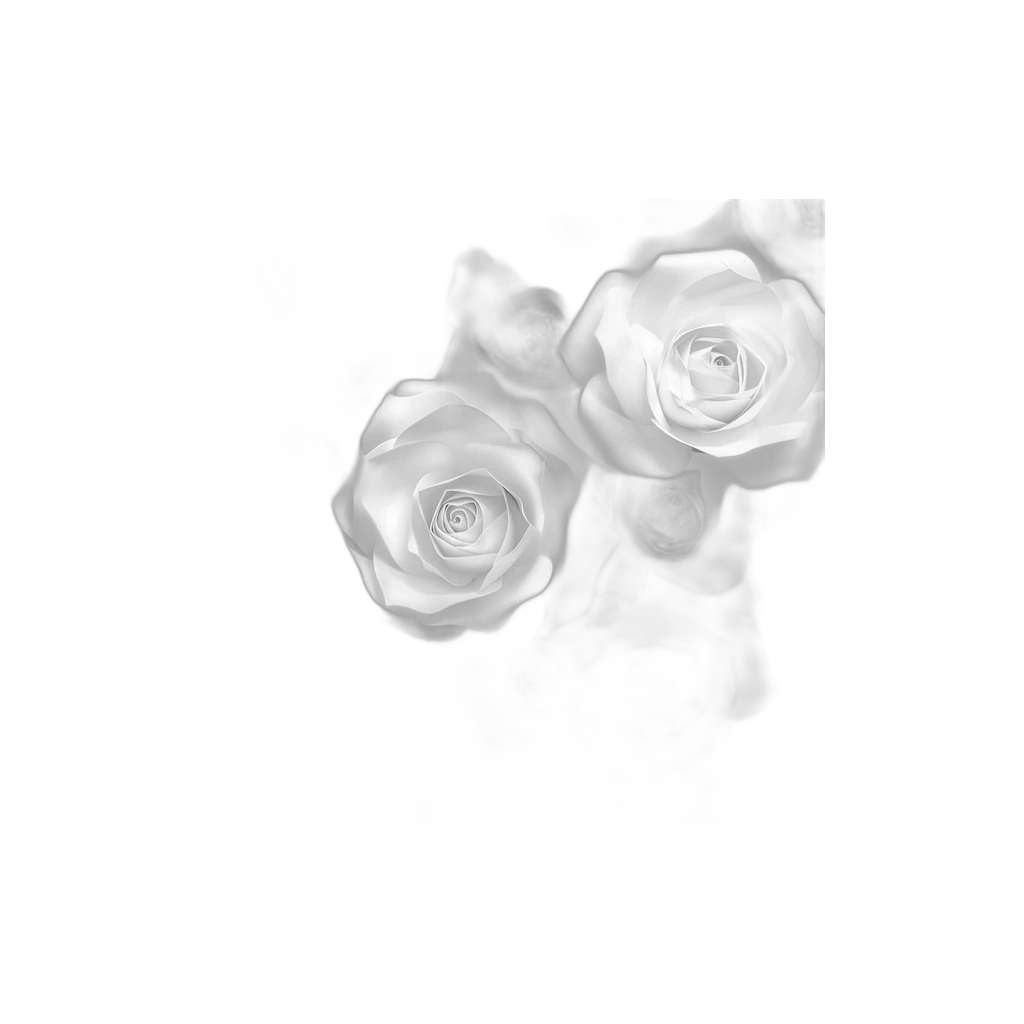 Generic Rose Paper Background, 2.72 Wide, Without Stand