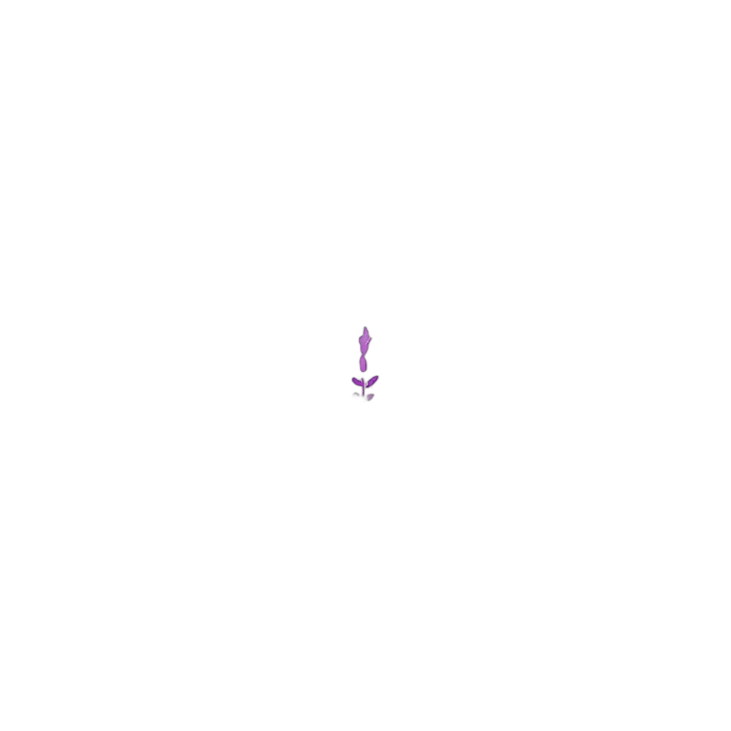 Lavender Paper Background, 2.72 Wide, Without Stand 3