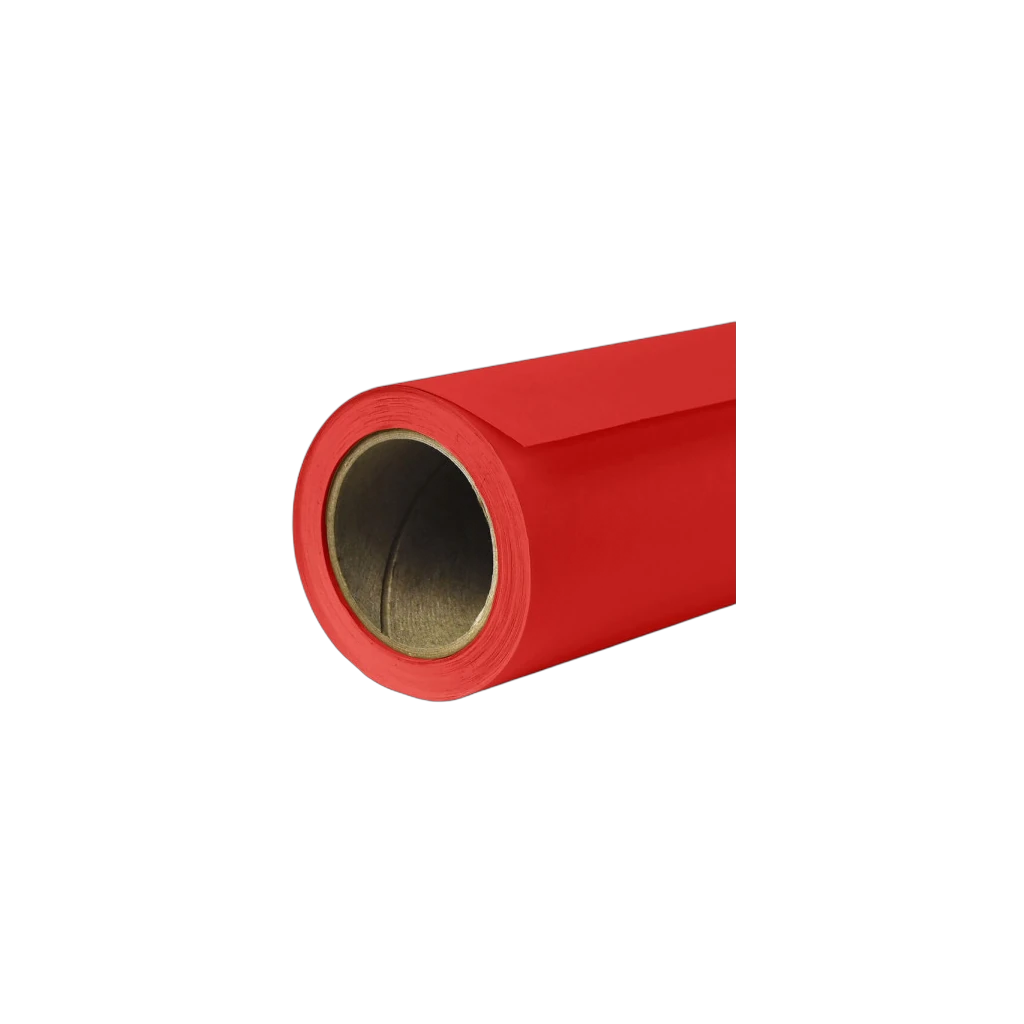 RED Digital Cinema Dark RED Paper Background 2.72M Wide, Without Stand
