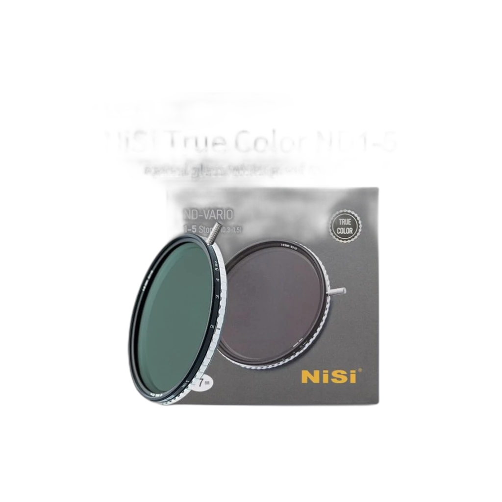 NiSi True Color ND-Vario 1-5 Stops (0.3-1.5) 72mm 2