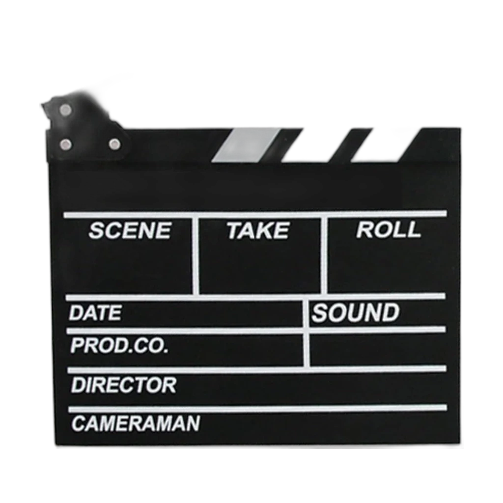 Clapperboard for Filming 3