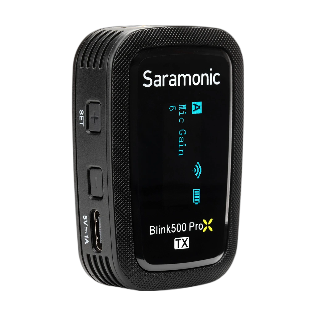 Saramonic Blink 500 Pro B3 Digital Wireless Omni Lavalier Microphone System for Lightning Ios Device 3