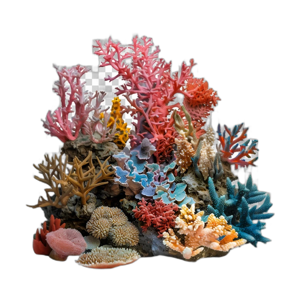 Background Coral 2.75 Without Stand 3
