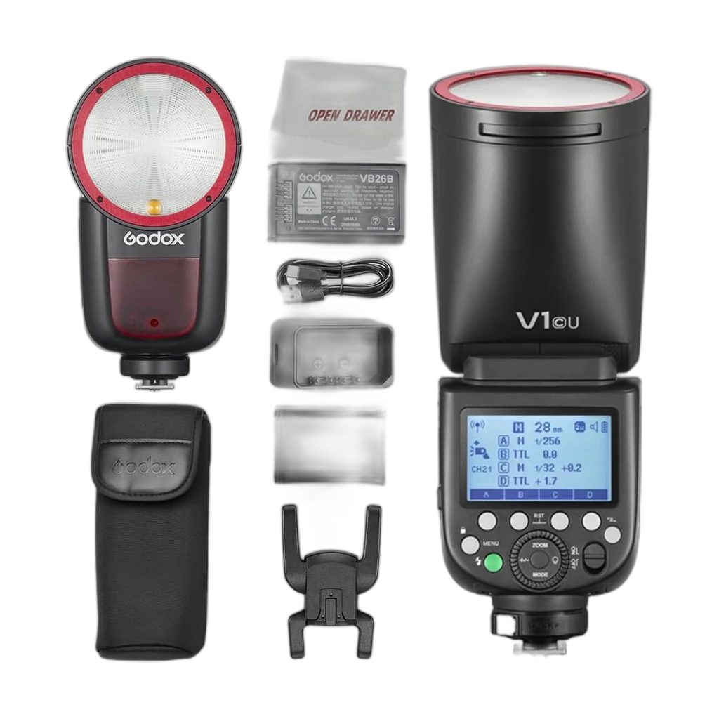 Godox V1 TTL Flash Round Head for Nikon 2