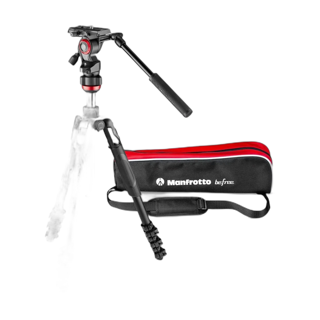 Manfrotto Manfrotto Fluid Video System with Aluminum Tripod