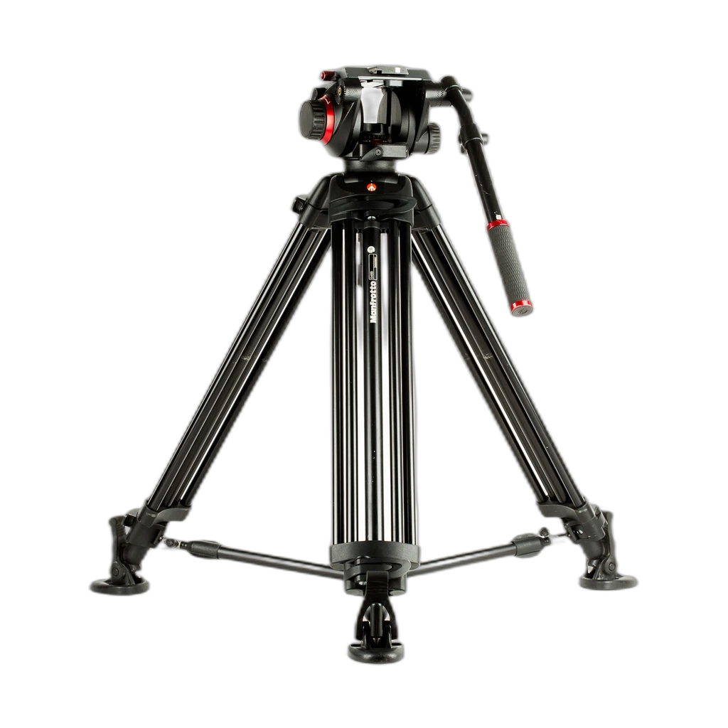 Manfrotto Manfrotto 504HD Head W/546B 2-Stage Aluminum Tripod System