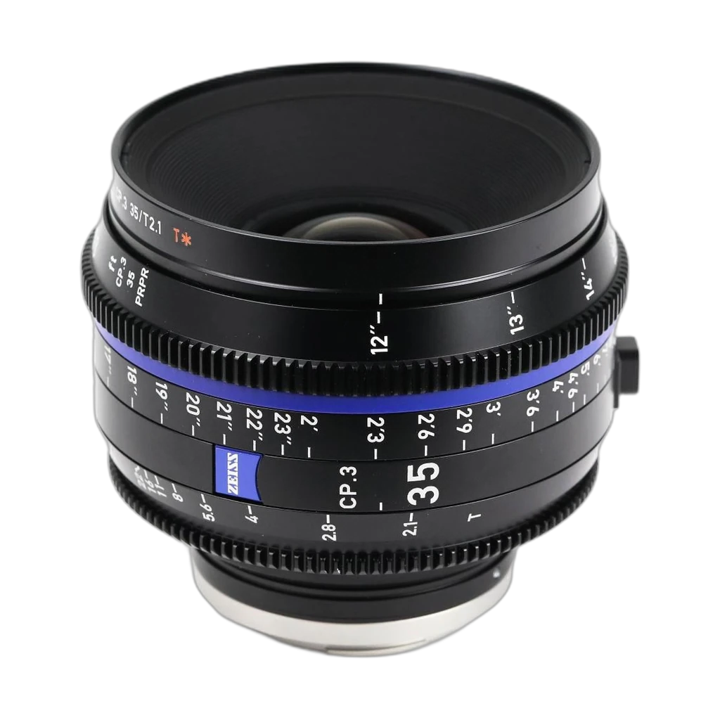 Zeiss CP.3 35mm T2.1 Compact Prime Lens (EF) Mount, Meters 3