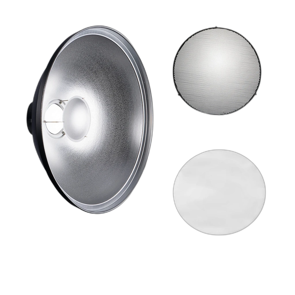 Beauty Dish with Grid and Diffuser 3
