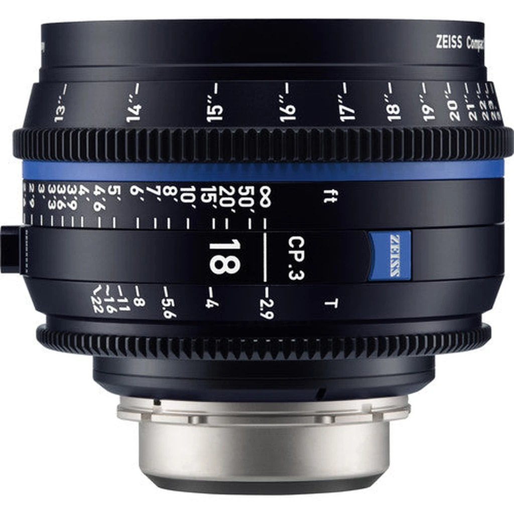 Zeiss Zeiss CP.3 18mm T2.9 Compact Prime Lens (EF) Mount, Meters